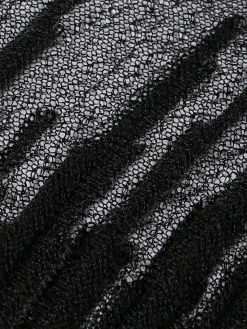COMMENSE Ruffle Sleeve Thin Sweater* Sweater Tops|Sweaters & Cardigans