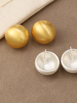 COMMENSE Russ Ball Earrings* Earrings|Accessories
