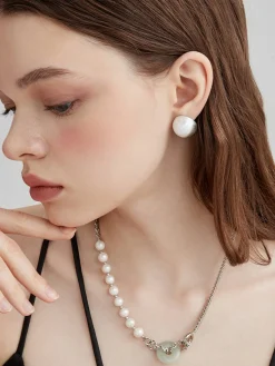 COMMENSE Russ Ball Earrings* Earrings|Accessories