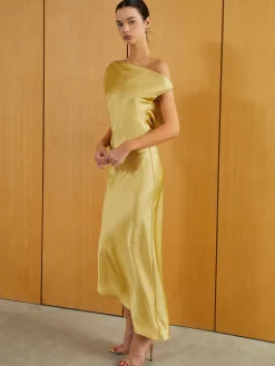 COMMENSE Satin Backless Sleeveless Long Dress* Casual Dresses|Cocktail & Party Dresses