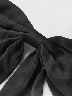 COMMENSE Satin Three-Dimensional Bow Hair Claw* Hair Claws & Hats|Accessories
