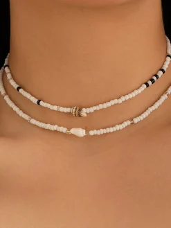 COMMENSE Sea Shell Necklace* Necklaces|Accessories