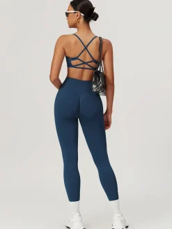 COMMENSE Seamless Cross Back Sports Bra* Activewear
