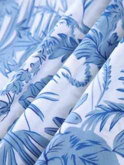 COMMENSE Seaside Joy Print Twist Detail Skirt Set* Skirt Sets|Long Sleeve Sets