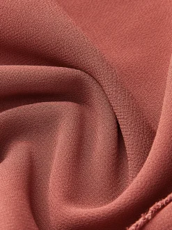 COMMENSE Semi-Sheer Chiffon Ruffle Shirt* Blouses & Shirts|Tops