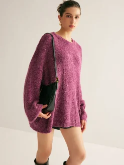 COMMENSE Sequins Loose Sweater* Sweater Tops|Sweaters & Cardigans
