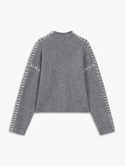 COMMENSE Shift The Focus Oversized Mock Neck Sweater* Sweater Tops|Sweaters & Cardigans