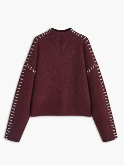 COMMENSE Shift The Focus Oversized Mock Neck Sweater* Sweater Tops|Sweaters & Cardigans