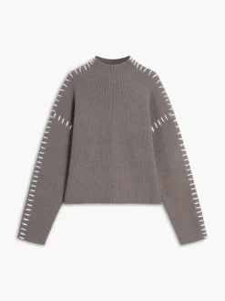 COMMENSE Shift The Focus Oversized Mock Neck Sweater* Sweater Tops|Sweaters & Cardigans