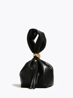 COMMENSE Simple Oval-Ring Drawstring Bucket Bag* Bags|Accessories