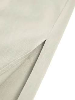 COMMENSE Sleeveless Button-Down Collar Tie Back Skirt Set* Skirt Sets|Long Sleeve Sets