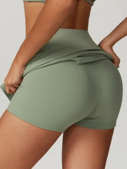 COMMENSE Slim Fit Active Mini Skirt* Skirts|Activewear