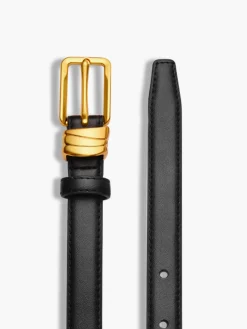 COMMENSE Slim Golden Pin Buckle Belt* Belts & Chain|Accessories