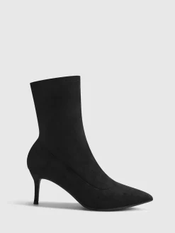 COMMENSE Slingback Heel Suede Ankle Boots* Shoes|Accessories
