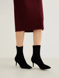 COMMENSE Slingback Heel Suede Ankle Boots* Shoes|Accessories