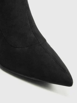COMMENSE Slingback Heel Suede Ankle Boots* Shoes|Accessories