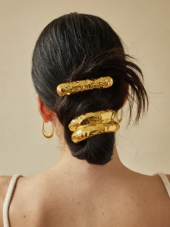 COMMENSE Smooth U-Shaped Black Rubber Band* Hair Claws & Hats|Accessories