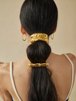 COMMENSE Smooth U-Shaped Black Rubber Band* Hair Claws & Hats|Accessories