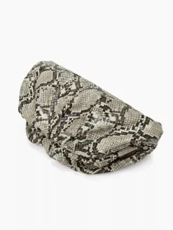 COMMENSE Snakeskin Print Cloud Clutch Bag* Bags|Accessories