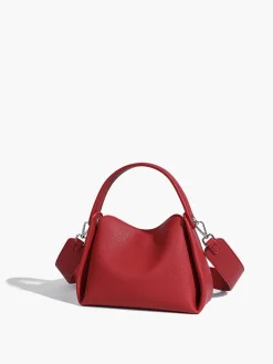COMMENSE Soft Boxy Detail Crossbody Bag* Bags|Accessories