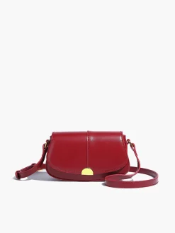 COMMENSE Soft Buckle Glossy Crossbody Bag* Bags|Accessories