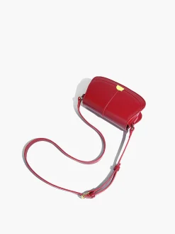 COMMENSE Soft Buckle Glossy Crossbody Bag* Bags|Accessories