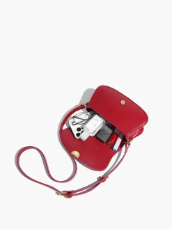 COMMENSE Soft Buckle Glossy Crossbody Bag* Bags|Accessories