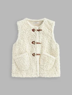 COMMENSE Soft Pockets Fleece Vest* Outerwear|Vests