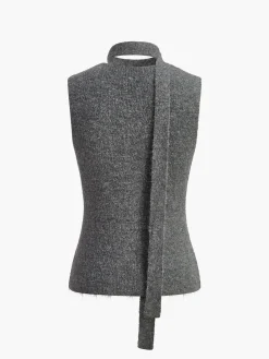 COMMENSE Soft Ribbed Belted Sweater Co-ords* Sweater Tops|Sweaters & Cardigans