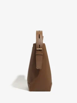 COMMENSE Soft-Buckle Piping Bucket Bag* Bags|Accessories