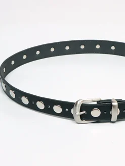 COMMENSE Soft-Buckle Studded Belt* Belts & Chain|Accessories