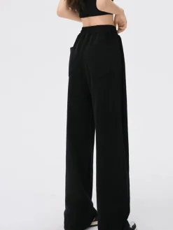 COMMENSE Solid Baggy Sweatpants* Wide Leg|Pants