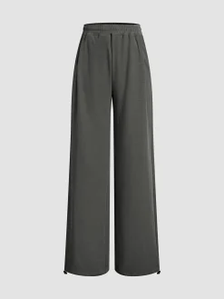 COMMENSE Solid Baggy Sweatpants* Wide Leg|Pants