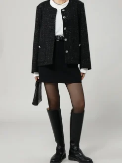 COMMENSE Solid Pocket Mini Skirt* Skirts|Bottoms