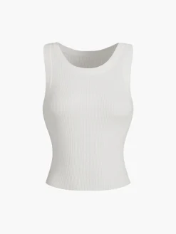 COMMENSE Solid Ribbed Sweater Vest* Sweater Vests|Sweaters & Cardigans