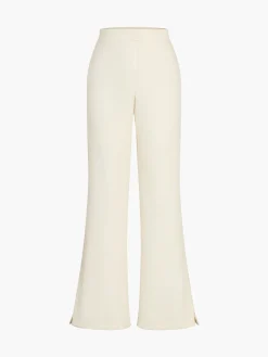 COMMENSE Solid Straight Leg Pants* Pants|Matching Sets