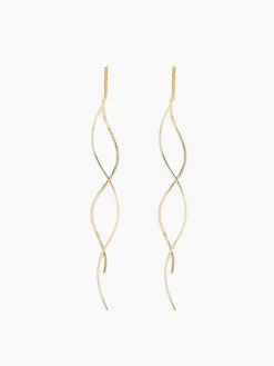 COMMENSE Spiral Tassel Earrings* Earrings|Accessories