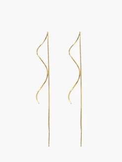 COMMENSE Spiral Tassel Earrings* Earrings|Accessories