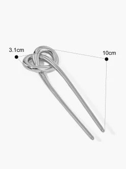 COMMENSE Stainless Knotted Hairpin* Hair Claws & Hats|Accessories