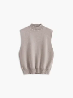 COMMENSE Stand Collar Sweater Vest* Sweater Vests|Sweaters & Cardigans