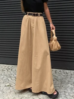 COMMENSE Street Vibe Maxi Skirt* Skirts|Bottoms