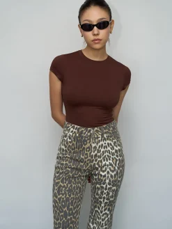 COMMENSE Stretch Crew Neck T-Shirt* T-shirts|Tops