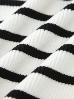 COMMENSE Striped Twist Detail Tube Top* Tank Tops & Camis|Tops