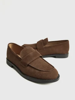 COMMENSE Suede Penny Loafers* Shoes|Accessories