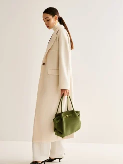 COMMENSE Suede Pleated Top Handle Bag* Bags|Accessories