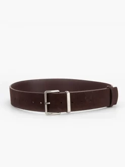 COMMENSE Suede Wide Buckle Belt* Belts & Chain|Accessories