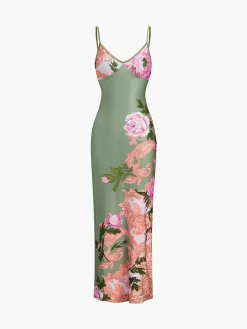 COMMENSE Summer Floral Long Dress* Floral Dresses|Summer Dresses