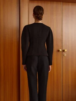 COMMENSE Sweetheart Neckline Slim Blouse* Blouses & Shirts|Tops