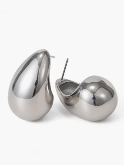 COMMENSE Teardrop Hoop Earrings* Earrings|Accessories