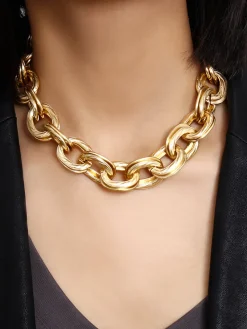 COMMENSE Thick en Link Necklace* Necklaces|Accessories